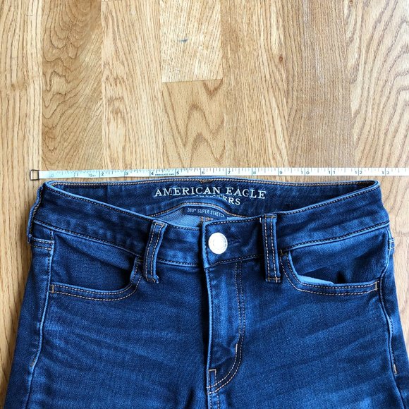 American Eagle Jegging Bundle Dark Wash Size 0 Short - Picture 7 of 16